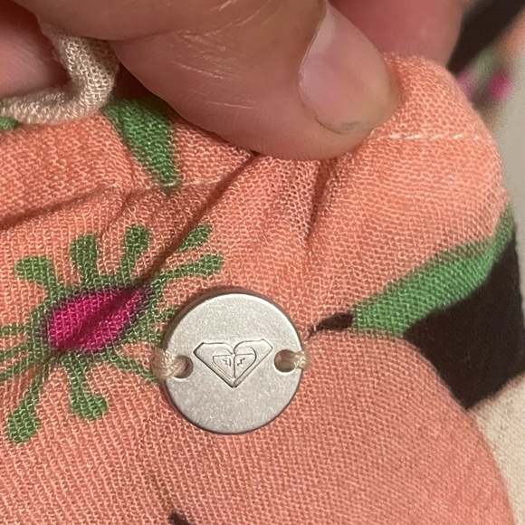 Roxy spring adventure beach mini dress floral size Medium - Picture 6 of 6